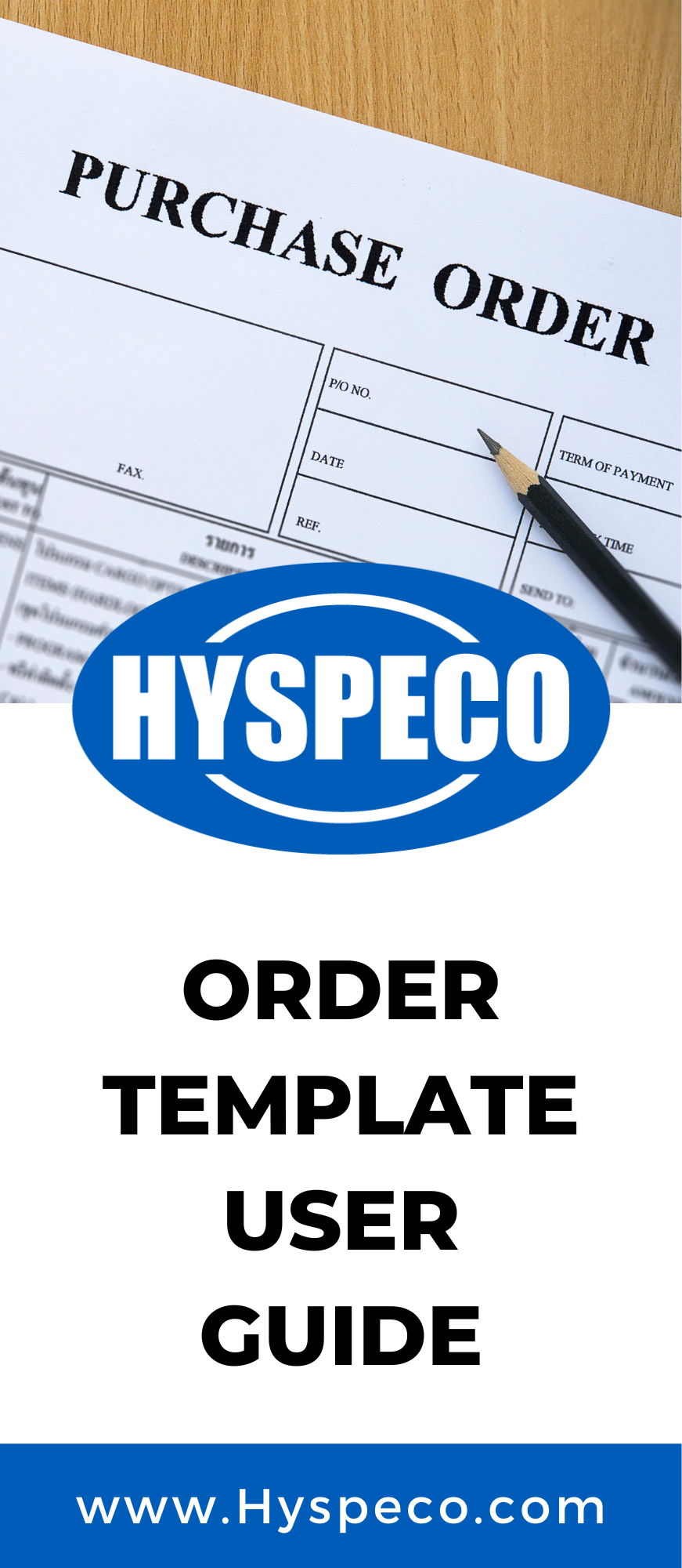 Order Template Guide