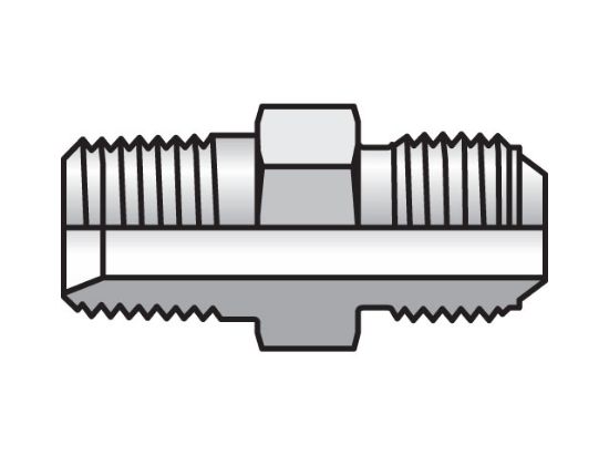 Picture of 0109-16-16 - Specialty Parker Triple Thread Fitting 0109