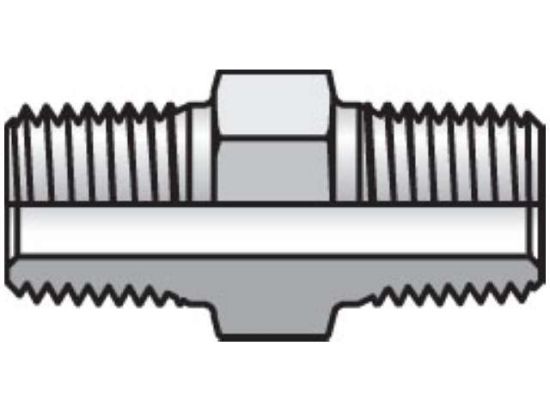 Picture of 1 FF-SS BP - Pipe & Port Nipple FF
