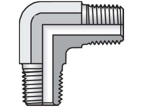 Picture of 3/4 CR-B BP - Pipe & Port 90° Elbow CR