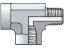 Picture of 3/8 MRO-B BP - Pipe & Port Tee MRO