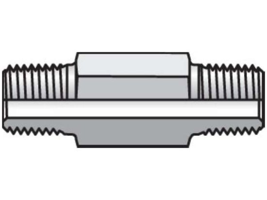 Picture of 1/8 X 1.5 FFF-SS - Pipe & Port Nipple FFF