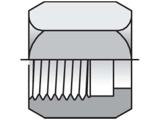 Picture of 20 BTX-SS BP - Triple-Lok 37° Nut, Sleeve, Locknut BTX