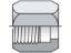 Picture of 20 BTX-SS BP - Triple-Lok 37° Nut, Sleeve, Locknut BTX