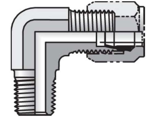 Picture of 32 CU-S - Ferulok 90° Elbow CBU