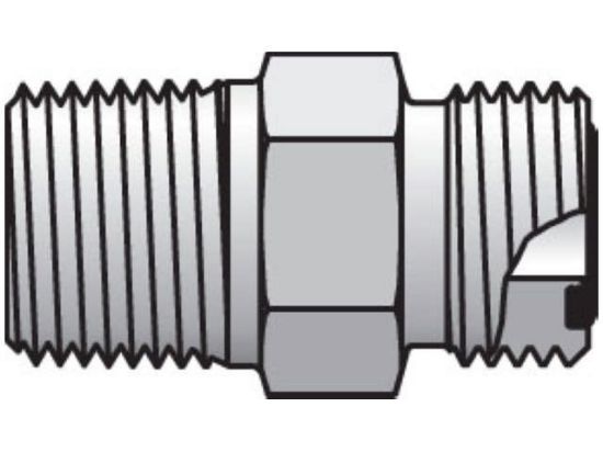 Picture of 24 FLO-SS FKM - Seal-Lok ORFS Straight FLO