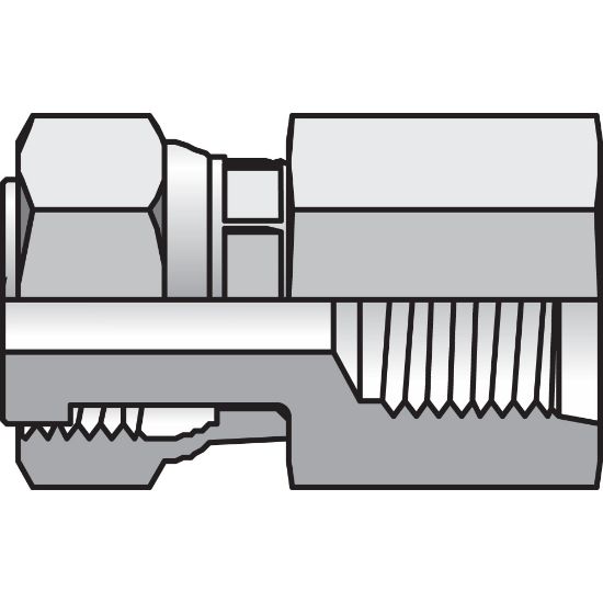 Picture of 4 G65L-S - Seal-Lok O-Ring Face Seal Tube Fittings and Adapters