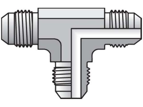 Picture of 6 JBTX-S - Triple-Lok 37° Tee JTX