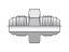 Picture of 8-4 LHTX-SS BP - Triple-Lok 37° Straight LHTX