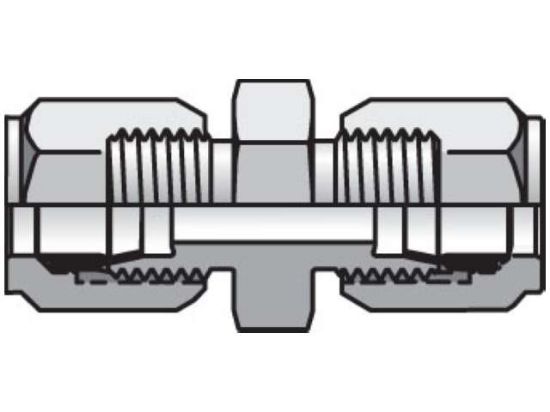 Picture of 8 LHBU-S - Ferulok Straight LHBU