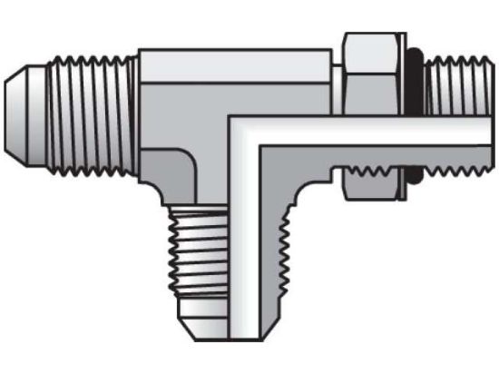 Picture of 8 R5BX-S - Triple-Lok 37° Tee R5OX