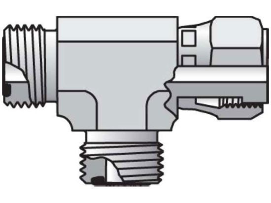 Picture of 16 R6L-S - Seal-Lok ORFS Tee R6LO