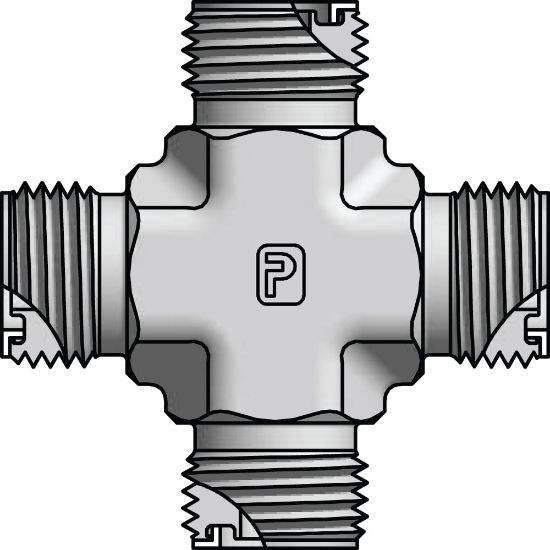 Picture of 4 KL9-SS ETS - Seal-Lok Xtreme Metal Face Seal Tube Fittings and Adapters