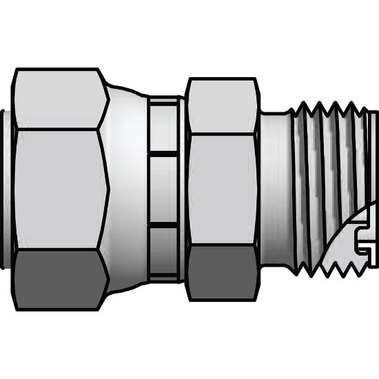Picture of 4 L9HL6-SS ETS - Seal-Lok Xtreme Metal Face Seal Tube Fittings and Adapters