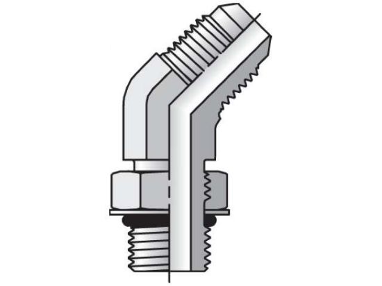 Picture of 8 V5X-SS - Triple-Lok 37° 45° Elbow V5OX