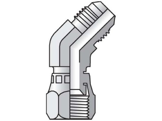 Picture of 5 V6BX-S - Triple-Lok 37° 45° Elbow V6X