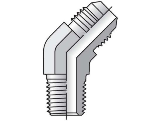 Picture of 8-8 VBTX-SS - Triple-Lok 37° 45° Elbow VTX