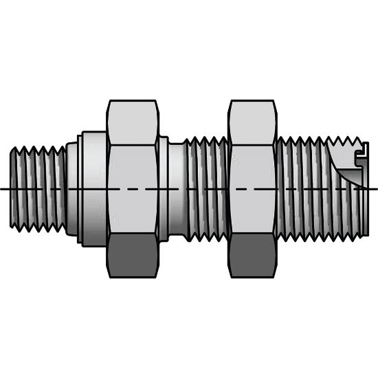 Picture of 10 WF59L9-SS ETS - Seal-Lok Xtreme Metal Face Seal Tube Fittings and Adapters