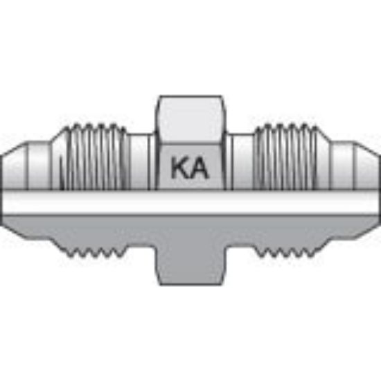 Picture of 4-4HMKAS - Komatsu 30° Flare, Metric Thread Adapters