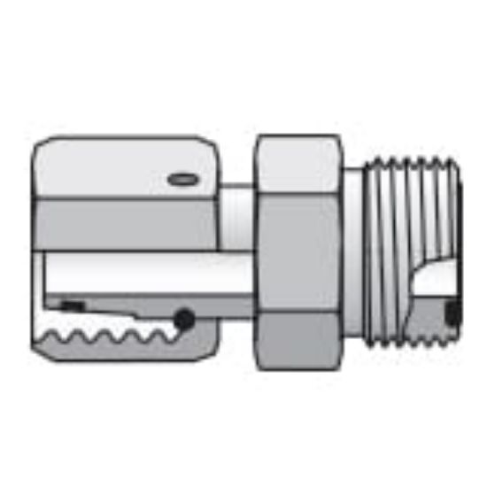 Picture of 6-10S LOHU86-S - Conversion Adapters for Tube and Hose Connections