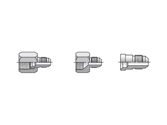 Picture of 6-4 TRBTX-S - Triple-Lok 37° Straight TRTX