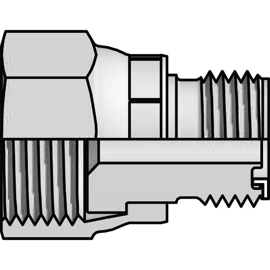 Picture of 16-10 TRL9N-SS ETS - Seal-Lok Xtreme Metal Face Seal Tube Fittings and Adapters