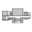 Picture of 4-4 XHX6G5TP-S - In-Line Diagnostic Fittings and Adapters
