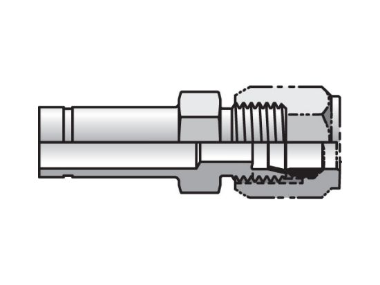 Picture of 6-4 TRU-S - Ferulok Straight TRBU