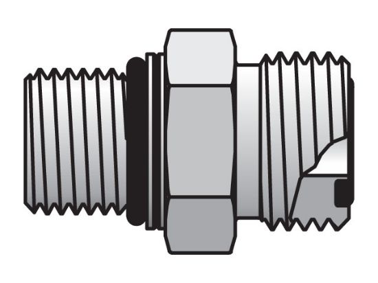 Picture of 24M48F87OMLOS FKM - Seal-Lok ORFS Straight F87OMLO