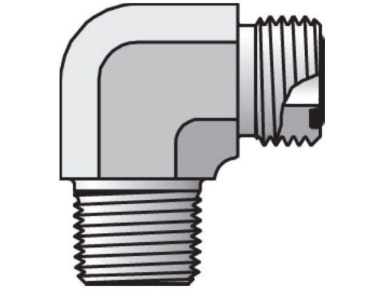 Picture of 6 CLO-SS FKM - Seal-Lok ORFS 90° Elbow CLO