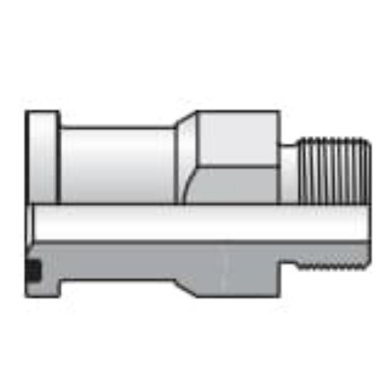 Picture of 20 F5OHQ1-S - O-ring Face Seal, 37° Flare and Flareless Code 61 and 62 Flange Adapters