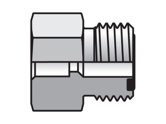 Picture of 8 LHB3-S - Seal-Lok ORFS Straight LOHB3