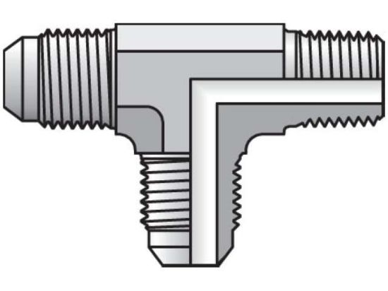 Picture of 4 RTX-SS BP - Triple-Lok 37° Tee RTX