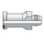 Picture of 20 XHQ2-S - O-ring Face Seal, 37° Flare and Flareless Code 61 and 62 Flange Adapters