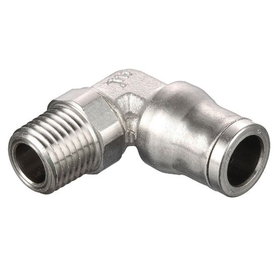 Picture of 169PLM-4M-0 - Electroless Nickel Plated Brass Push-to-Connect Fittings - Prestolok PLM
