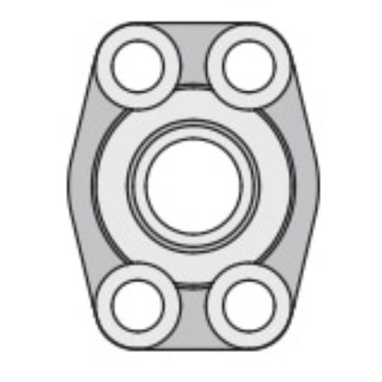 Picture of 16G4Q1BSX - 4-Bolt Hydraulic Flanges and Components
