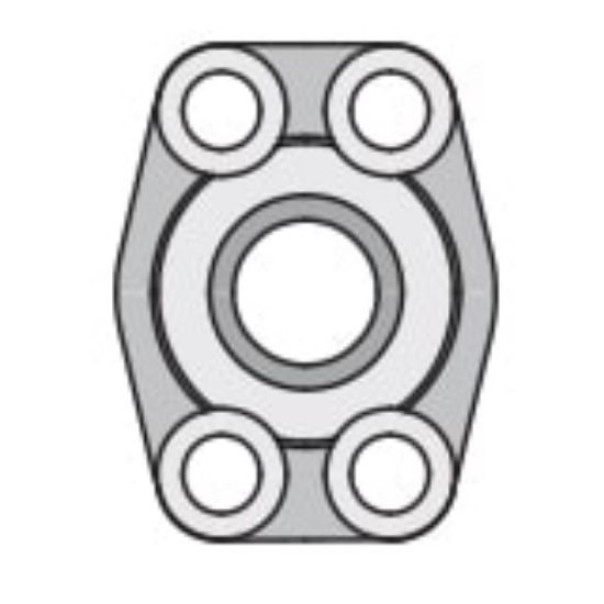Picture of 32W6Q1BSSK - 4-Bolt Hydraulic Flanges and Components