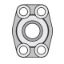 Picture of 32W6Q1BSSK - 4-Bolt Hydraulic Flanges and Components