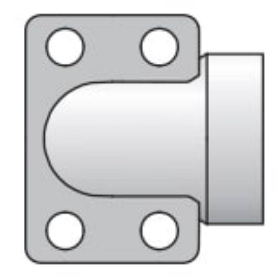 Picture of 16W7EQ1BSXK - 4-Bolt Hydraulic Flanges and Components