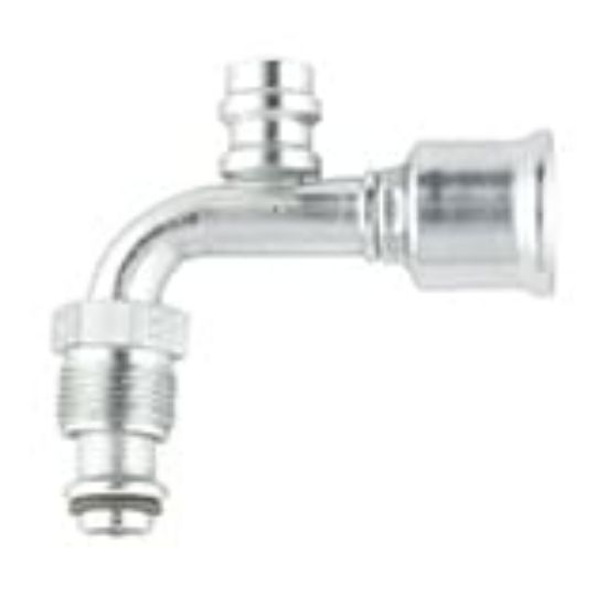 Picture of 15K26-8-8-PB - Crimp Style Hydraulic Hose Fitting – 26 Series Fittings