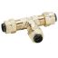 Picture of 164P-6 - Brass Compression Fittings for Thermoplastic and Soft Metal Tubing - Poly-Tite.