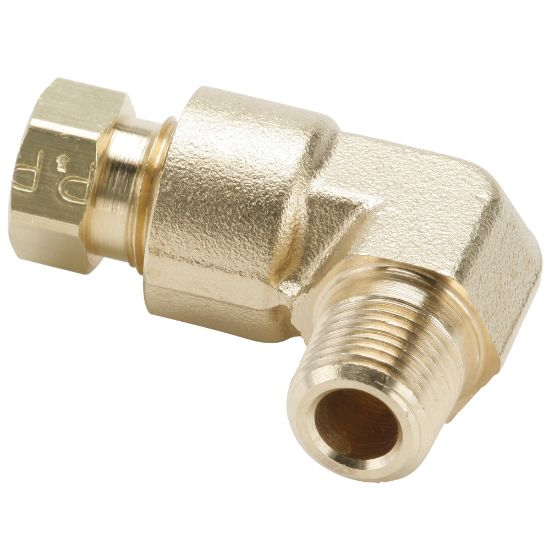Picture of 169HD-5-4 - Brass flareless tube fitting, Hi-Duty