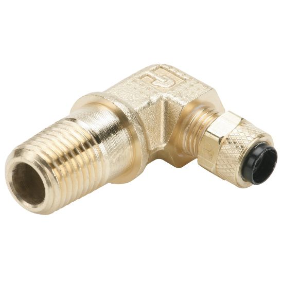 Picture of 169LP-4-4 - Brass Compression Fittings for Thermoplastic and Soft Metal Tubing - Poly-Tite.