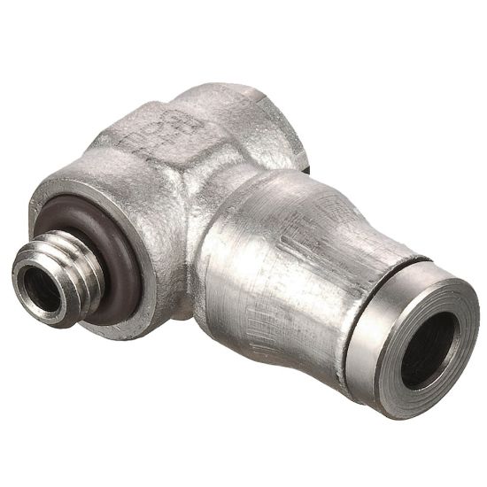 Picture of 169PLMBJ-6M-4G - Electroless Nickel Plated Brass Push-to-Connect Fittings - Prestolok PLM