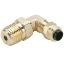Picture of 169PS-4-4 - Brass Compression Fittings for Thermoplastic and Soft Metal Tubing - Poly-Tite.