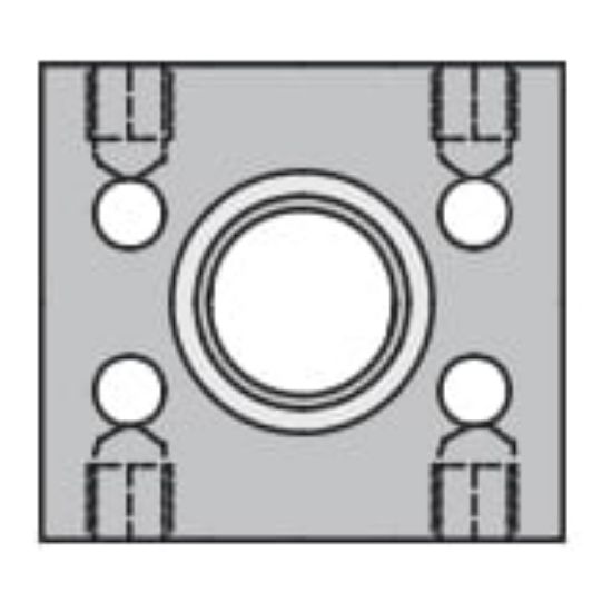 Picture of 24Q2PQ2PJQ2PSX - 4-Bolt Hydraulic Flanges and Components