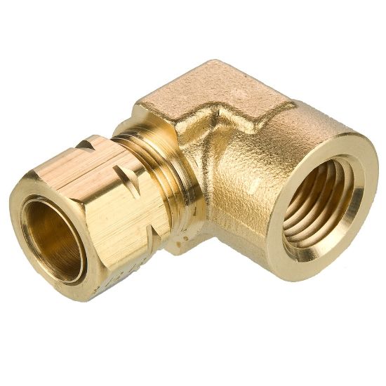 Picture of 170CA-12-12 - Brass Compression Fittings, Compress-Align