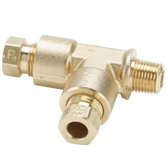 Picture of 171HD-6-4 - Brass flareless tube fitting, Hi-Duty