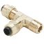Picture of 171P-8-6 - Brass Compression Fittings for Thermoplastic and Soft Metal Tubing - Poly-Tite.