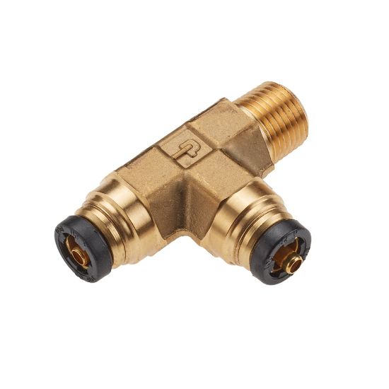 Picture of VS171PTCNS-4-2 - Air Brake D.O.T. composite & brass push-to-connect fittings - PTC & PTCR